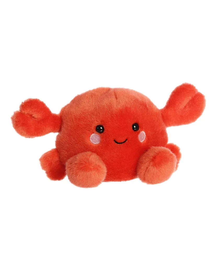 Aurora Mini Snippy Crab Palm Pals Adorable Plush Toy Red 5"