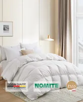 Unikome 800 Fill Power European White Down Mediumweight Duvet, Full/Queen