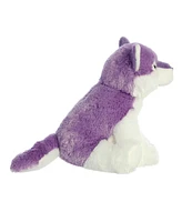 Aurora Medium Wolf Destination Nation Adventurous Plush Toy Purple