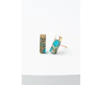 Starfish Project Brayden Turquoise Studs Earrings