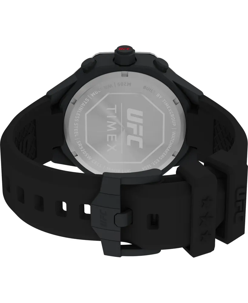 Timex Ufc Men's King Analog Black Silicone Watch