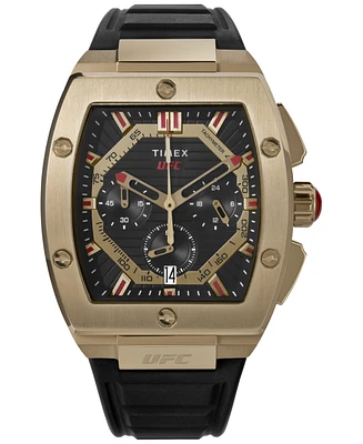 Timex Ufc Men's Beast Analog Black Silicone Watch, 51mm