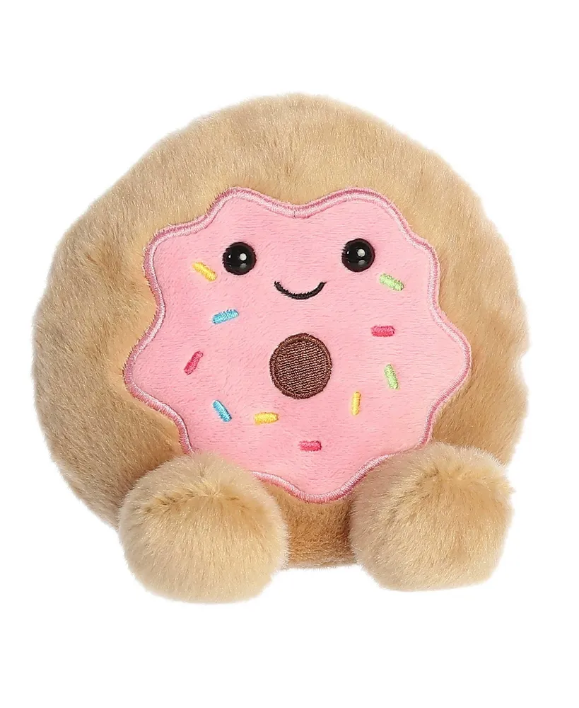 Aurora Mini Claire Donut Palm Pals Adorable Plush Toy Pink 5"