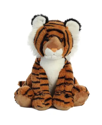 Aurora Medium Bengal Tiger Cuddly Plush Toy Brown 11.5"