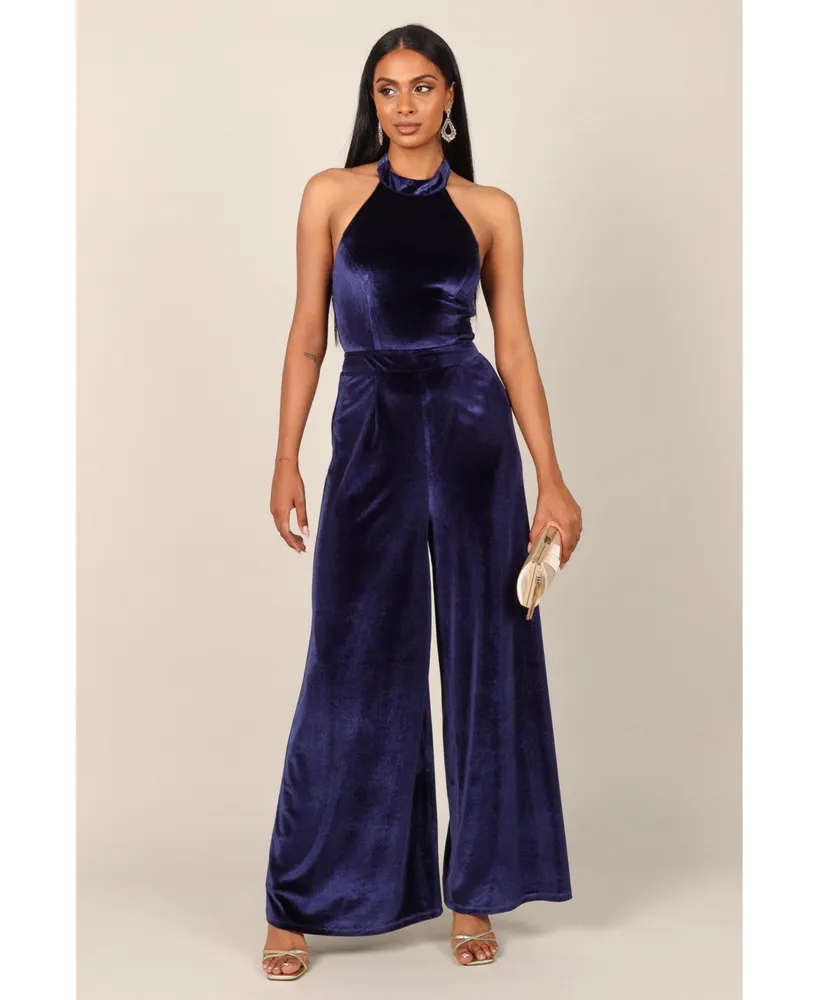 Petal and Pup Women's Aria Velvet Jumpsuit