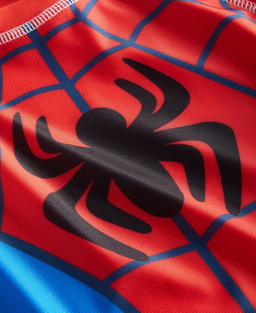 Marvel Toddler Boys Spider-Man Rash Guard & Swim Trunks, 2 Piece Set