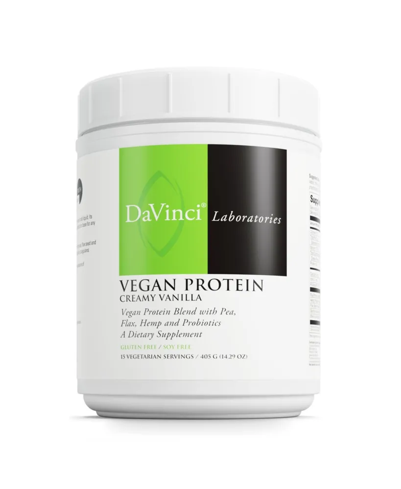 DaVinci Labs Protein - Protein Powder Supplement for Weight Support, Muscle and Tissue Repair - With Pea, Flax Seed