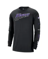 Men's Nike Black Utah Jazz 2023/24 City Edition Max90 Expressive Long Sleeve T-shirt