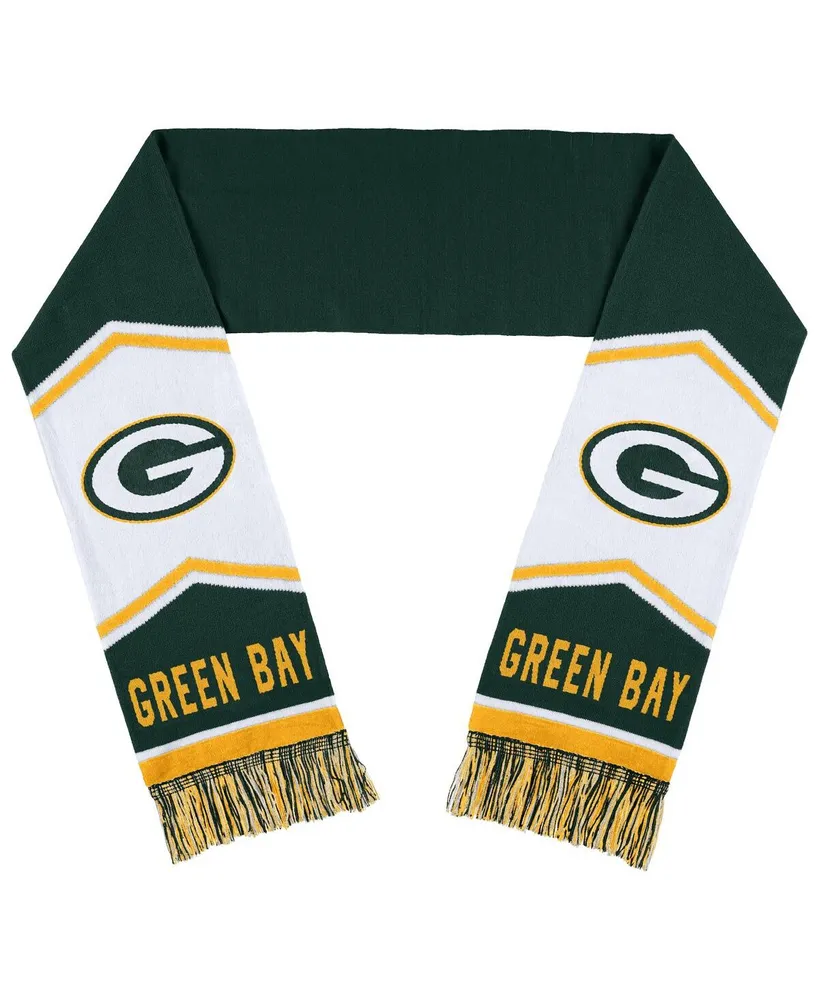 Women's Wear by Erin Andrews Green Bay Packers Jacquard Stripe Scarf