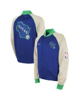 Big Boys Nike Royal Milwaukee Bucks 2023/24 City Edition Authentic Showtime Full-Zip Jacket