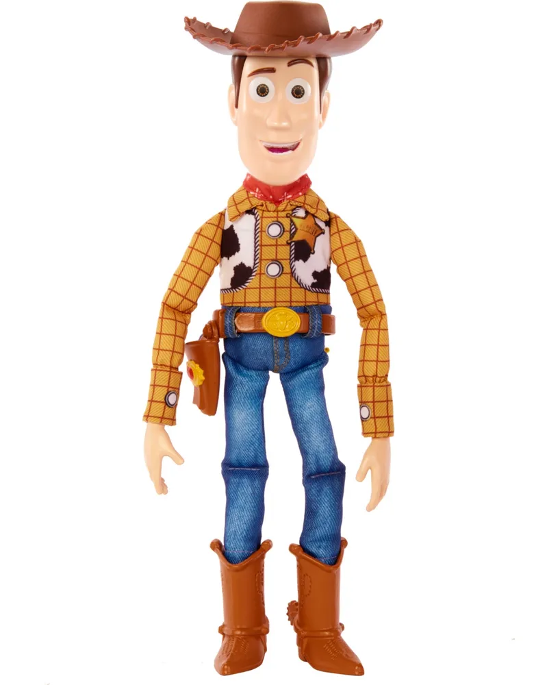 Disney Pixar Toy Story Roundup Fun Woody Large Talking Figure, 12" - Multi