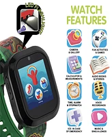 Playzoom V3 Boys Black and Silicone Smartwatch 42mm Gift Set