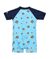 Baby Boys Angel Fish Ss Sunsuit