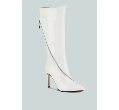 Tsaroh Womens Zip Around Calf Boot