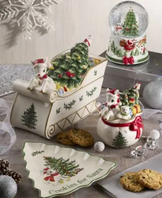 Spode Christmas Tree Rudolph Collection