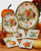 Certified International Autumn Harvest Soup Bowl, Set of 4