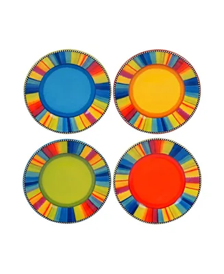 Certified International Sierra 4-Pc. Salad Plates asst.