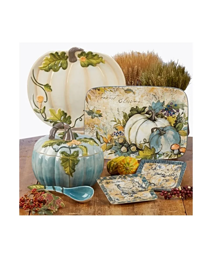 Certified International Harvest Gatherings Rectangular Platter