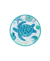 Certified International Serene Seas Melamine Dinner Plate, Set of 6