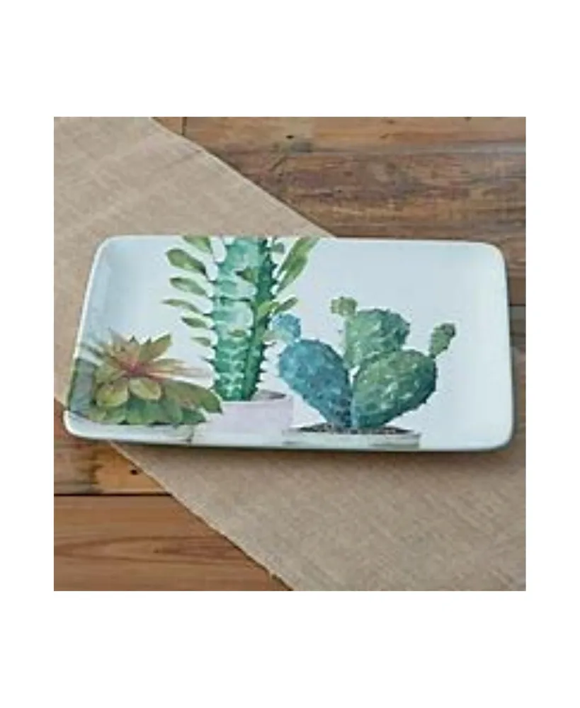 Certified International Cactus Verde Rectangular Platter