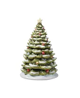 Certified International Evergreen Christmas Cookie Jar