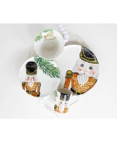 Vietri Nutcrackers 4-Piece Place Setting