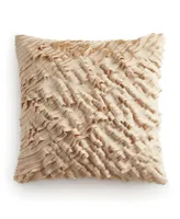 Donna Karan New York Home Ruffle Decorative Pillow, 18" x 18"