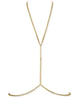 Oma The Label 18k Gold-Plated Cuban Link Body Chain