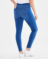 Style & Co Petite Mid-Rise Pull On Jeggings, Created for Macy's