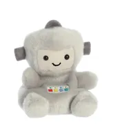 Aurora Mini Gadget Robot Palm Pals Adorable Plush Toy Gray 5"