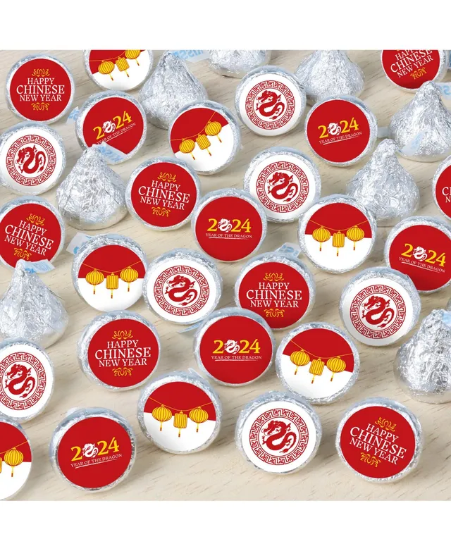 Big Dot Of Happiness Gingerbread Christmas - Small Round Candy Stickers -  Party Favor Labels - 324 Ct