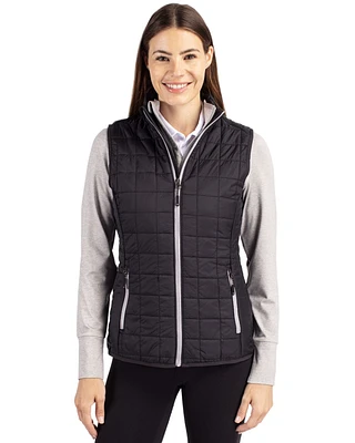 Cutter & Buck Women's Rainier PrimaLoft Eco Insulated Full Zip Puffer Vest