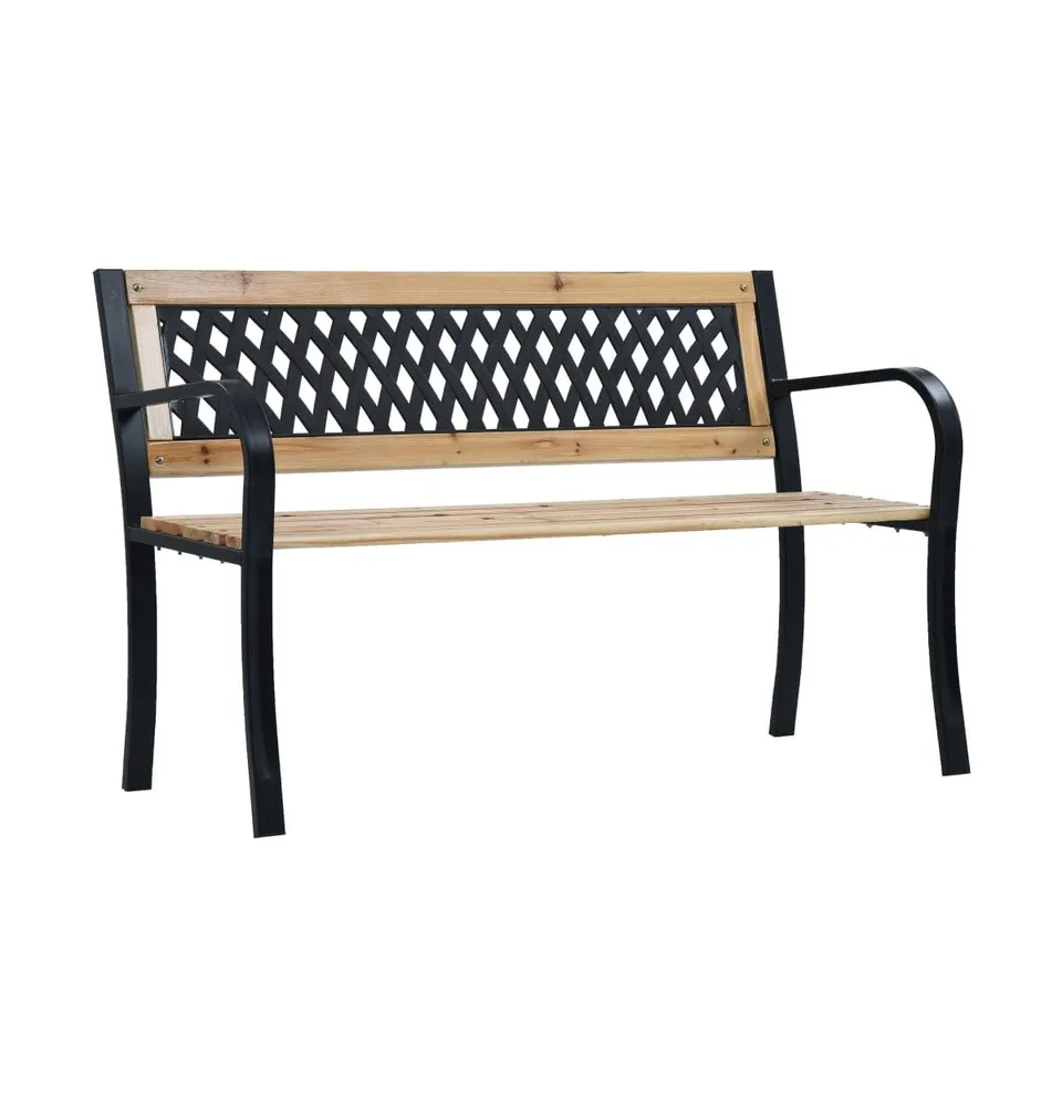 Patio Bench 47.2" Wood