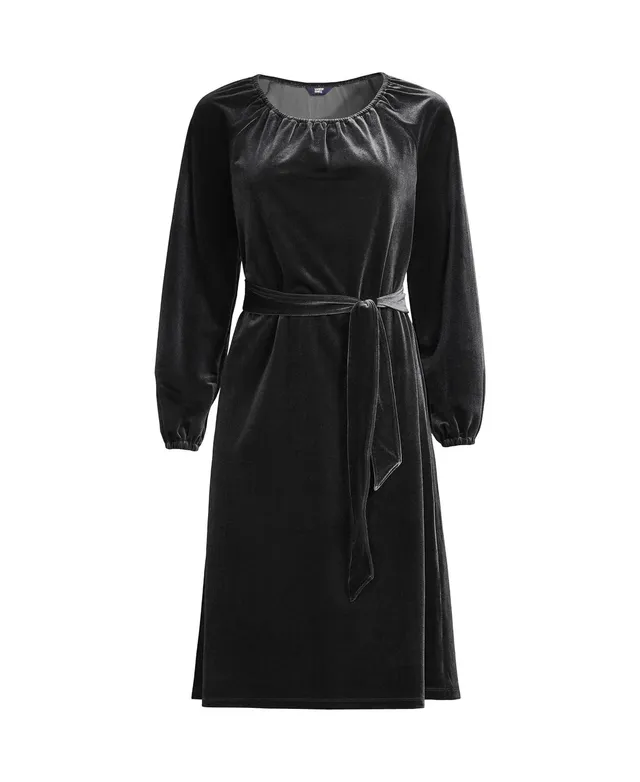 Home | Lands' End Women's Plus Velvet Peasant Knee Length Dress at Plaza  Del Caribe in Ponce, PR