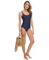 Dkny Women's One-Piece Starburst Swimsuit