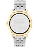 Coach Men's Elliot Two-Tone Stainless Steel Bracelet Watch 40mm - Two