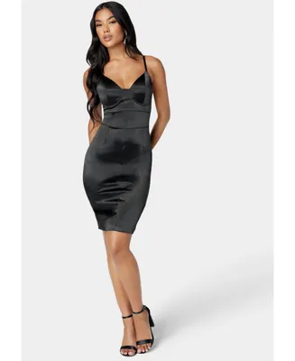 Bebe Women's Bustier Pencil Dress