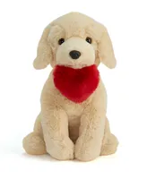 Geoffrey's Toy Box 12" Plush Heart Labrador