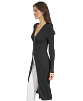 Dkny Women's Zip-Front Cardigan Dress
