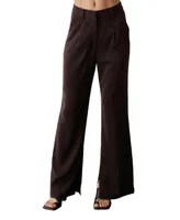 Women's Neveah Silky Wide Leg Trousers