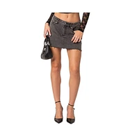 Women's Jessie denim mini skirt