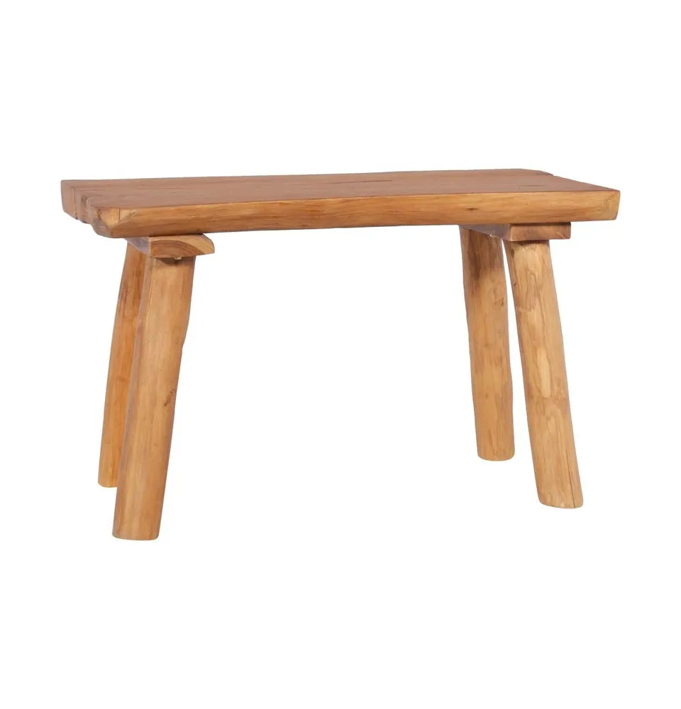 Garden Bench 31.5" Solid Teak Wood