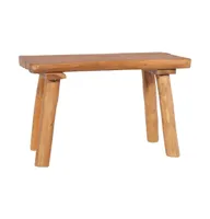 Garden Bench 31.5" Solid Teak Wood