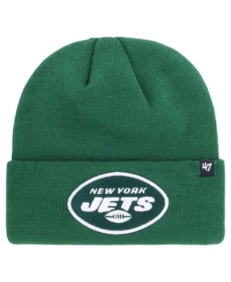 Men's '47 Brand Green New York Jets Primary Cuffed Knit Hat