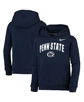 Big Boys Nike Navy Penn State Nittany Lions Club Fleece Pullover Hoodie