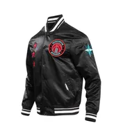 Men's Pro Standard Black Washington Wizards 2023/24 City Edition Satin Full-Snap Jacket