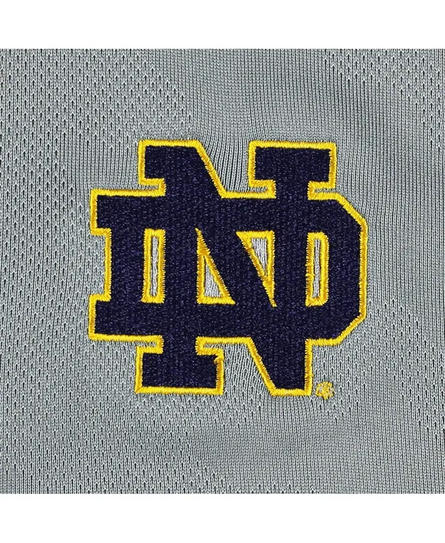 Men's Under Armour Navy Notre Dame Fighting Irish Midlayer Half