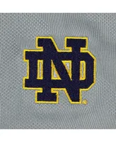 Men's Under Armour Steel Notre Dame Fighting Irish Game Day Camo Raglan Quarter-Zip Top