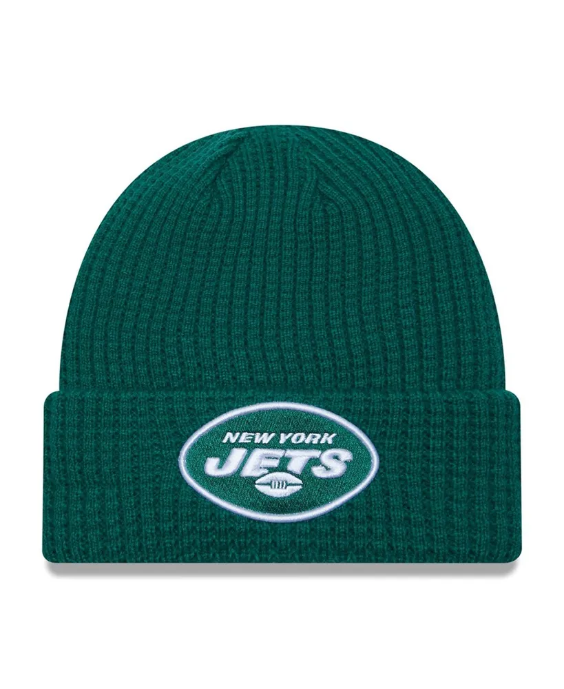 Men's New Era Green New York Jets Prime Cuffed Knit Hat