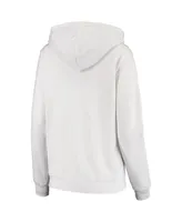 Women's Colosseum White Notre Dame Fighting Irish Loud and Proud Pullover Hoodie